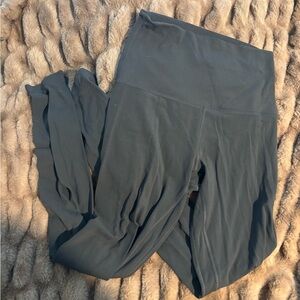 Lululemon Dark Grey High-Waisted Leggings